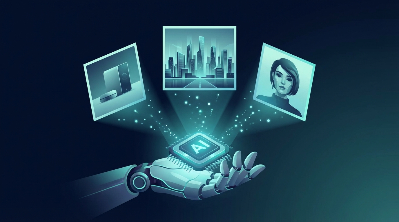 AI generating custom images for articles